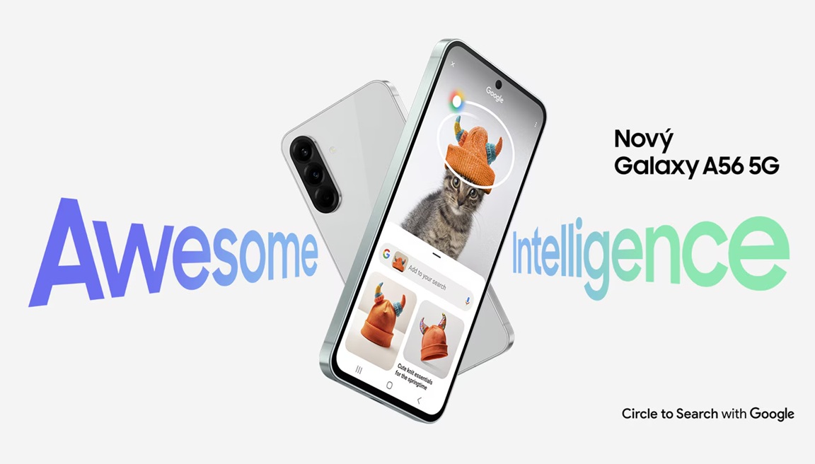 Mobilní telefon SAMSUNG Galaxy A56 5G 8GB128GB Black