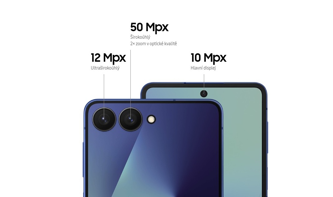 Mobilní telefon SAMSUNG Galaxy Z Flip 7 12GB256GB Blue