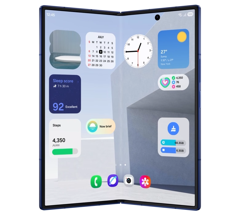 Mobilní telefon SAMSUNG Galaxy Z Fold 7 12GB256GB Blue