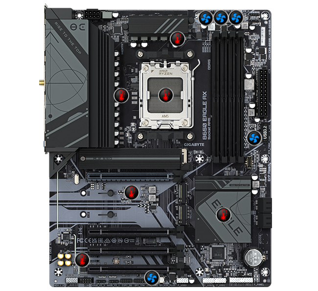 Základní deska GIGABYTE B650 EAGLE AXAM5