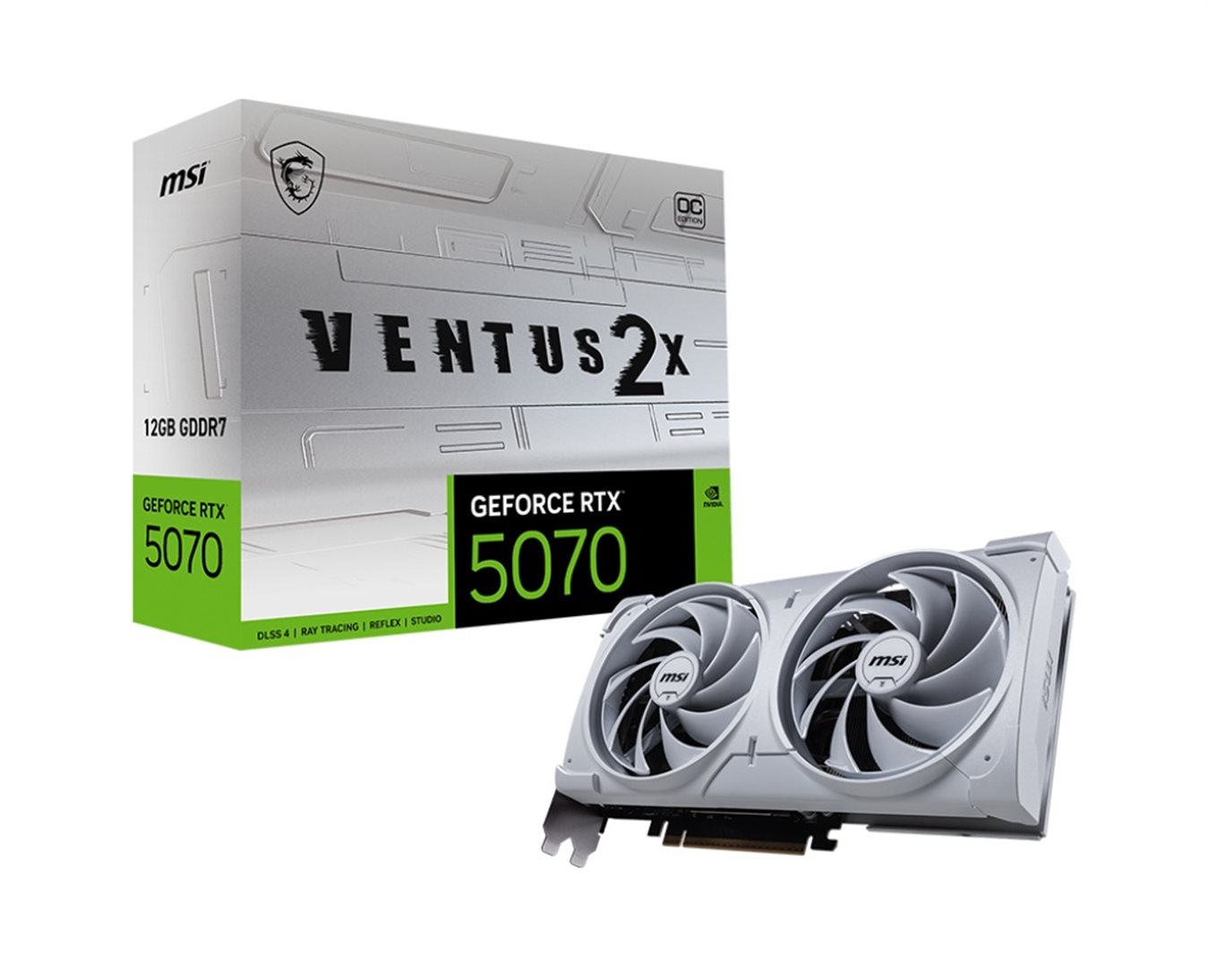 Grafická karta MSI GeForce RTX 5070 VENTUS 2X