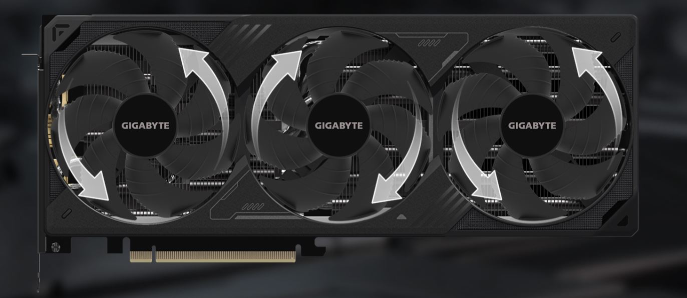 Grafická karta GIGABYTE GeForce RTX 5070 Ti WINDFORCE