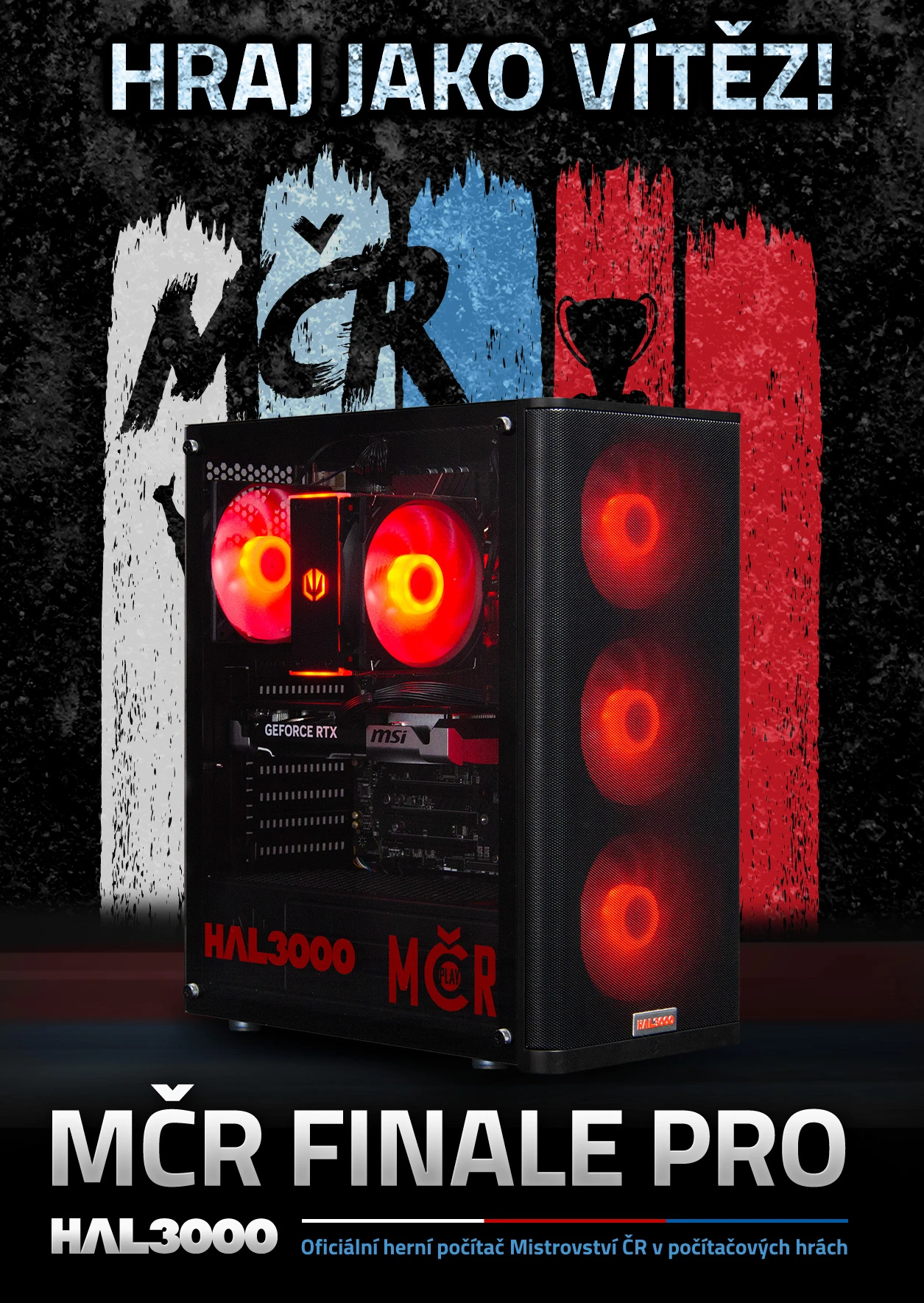 Počítač HAL3000 MČR Finale Pro i514400F RTX 5060 Ti 16G