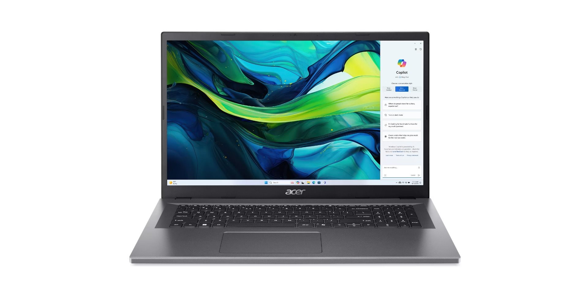 Notebook ACER Aspire Go 17 AG1731P36NG