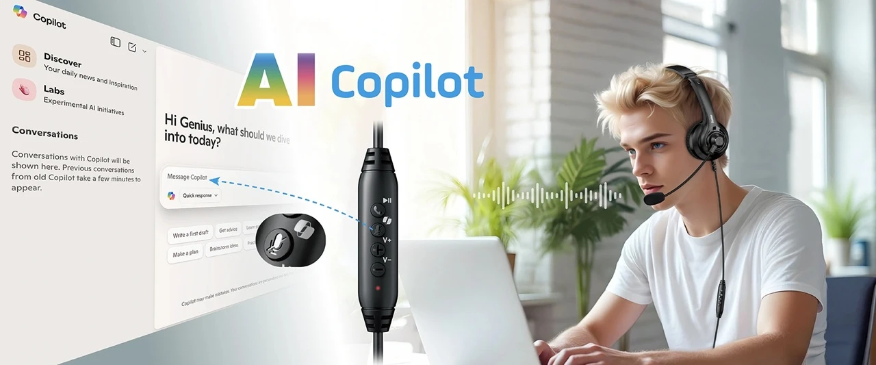 Headset GENIUS HS235U AI