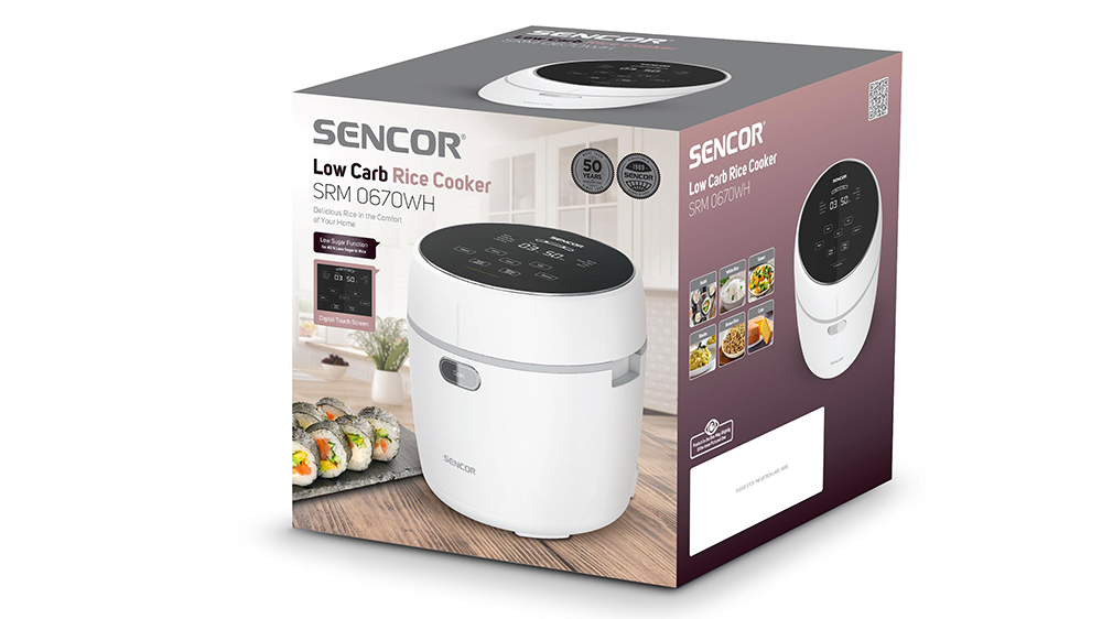 Low Carb rýžovar SENCOR SRM 0670WH