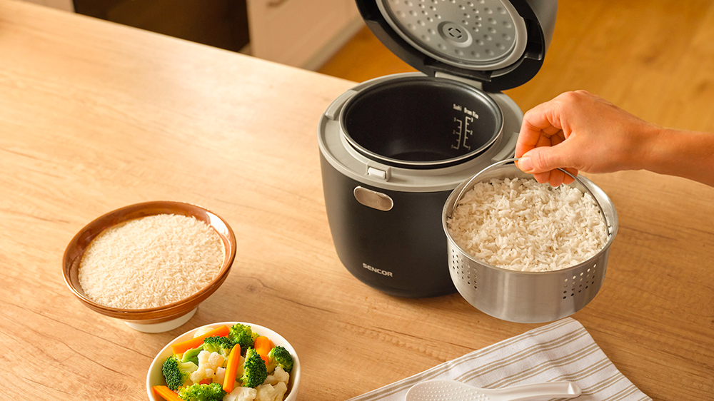 Low Carb rýžovar SENCOR SRM 0671BK