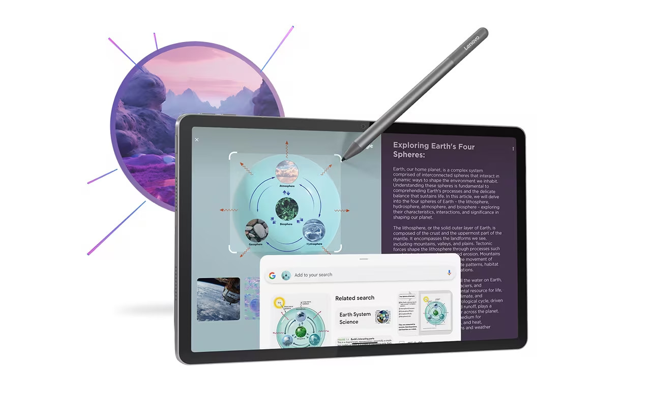 Tablet LENOVO Idea Tab 11 WiFi 8GB128GB ZAFR0159CZ + flipové pouzdro a dotykové pero