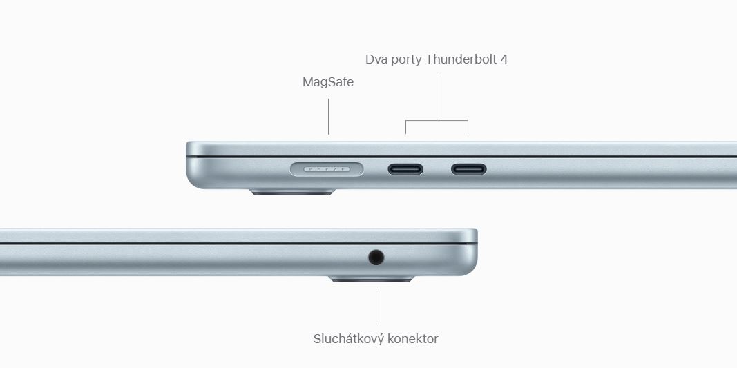 Notebook APPLE MacBook Air 13 M4 Sky Blue