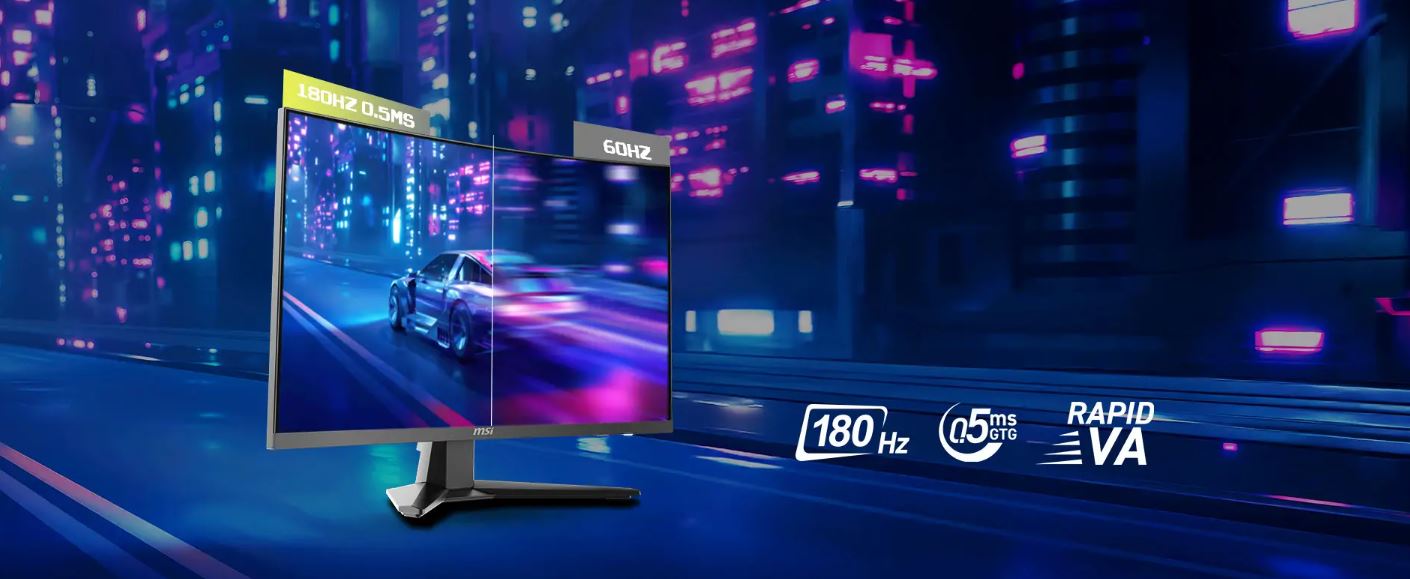 32 LED monitor MSI MAG 321CQF E18