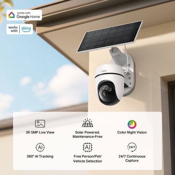 Otočná venkovní WiFi Kamera TPLINK Tapo C630 KIT