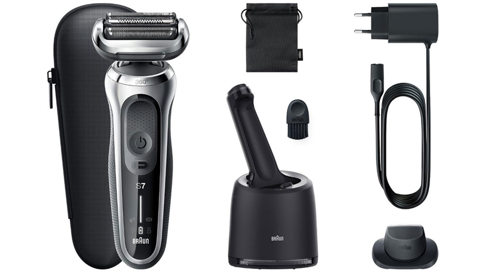 Pánský holící strojek BRAUN Series 7 71S7200cc Wet  Dry Silver