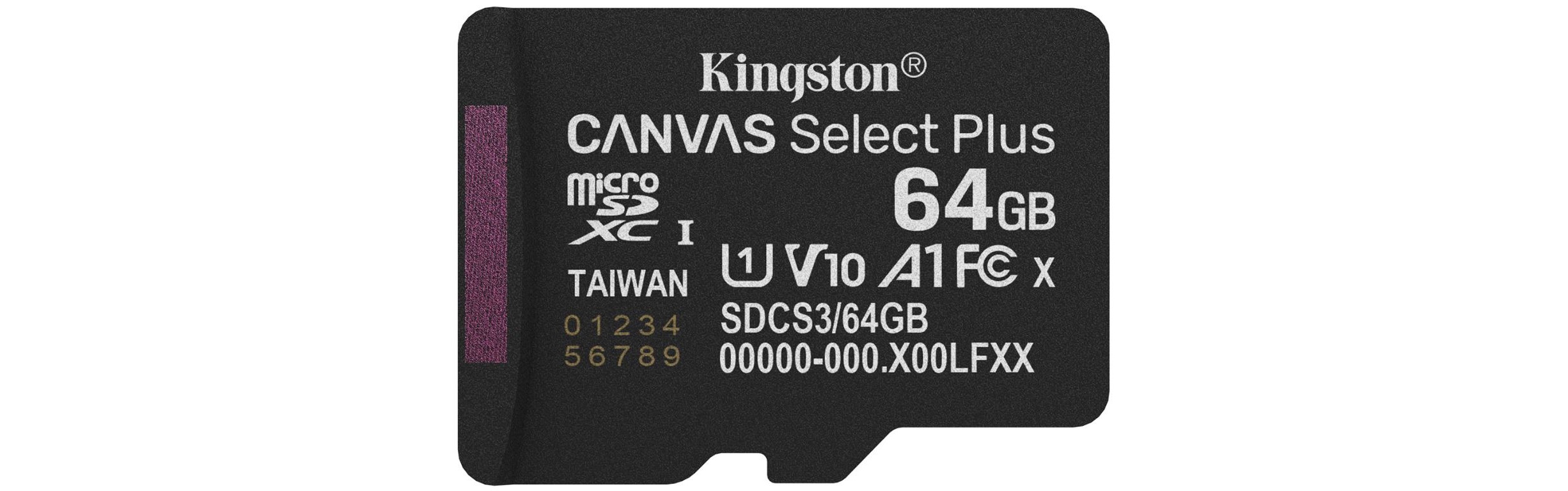 Paměťová karta KINGSTON microSDXC 64GB Canvas Select Plus