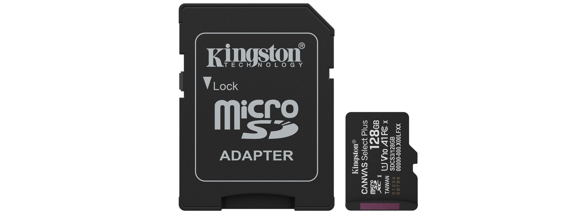 Paměťová karta KINGSTON microSDXC 128GB Canvas Select Plus