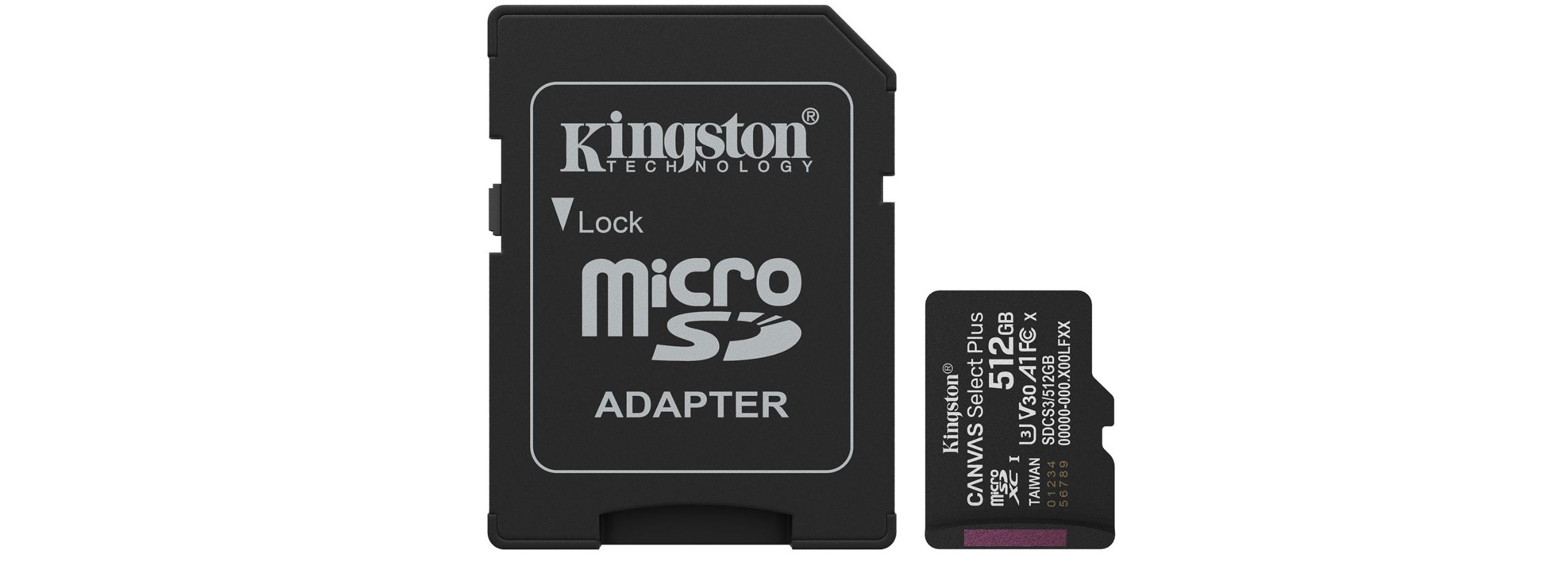 Paměťová karta KINGSTON microSDXC 512GB Canvas Select Plus