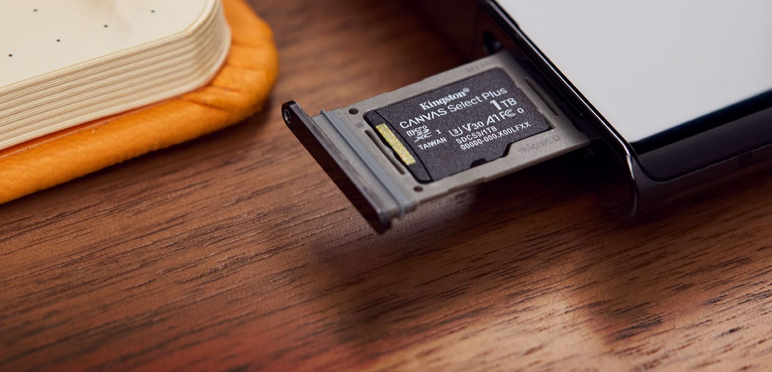 Paměťová karta KINGSTON microSDXC 512GB Canvas Select Plus