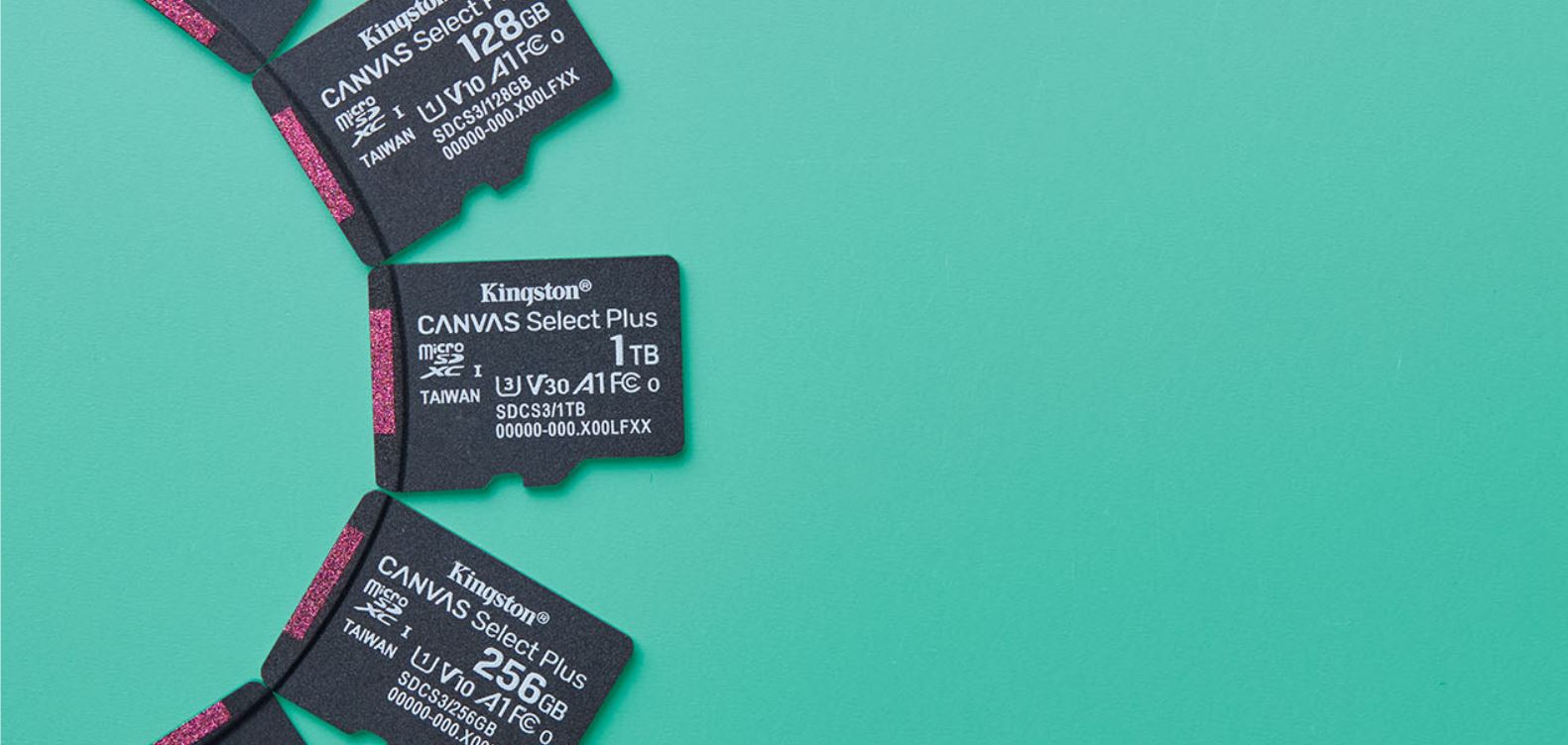 Paměťová karta KINGSTON microSDXC 1TB Canvas Select Plus