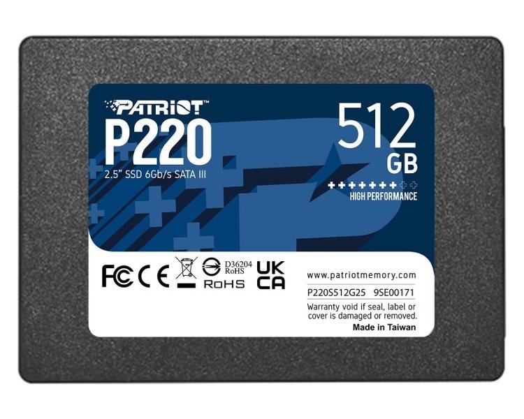 SSD disk PATRIOT P220 512GB