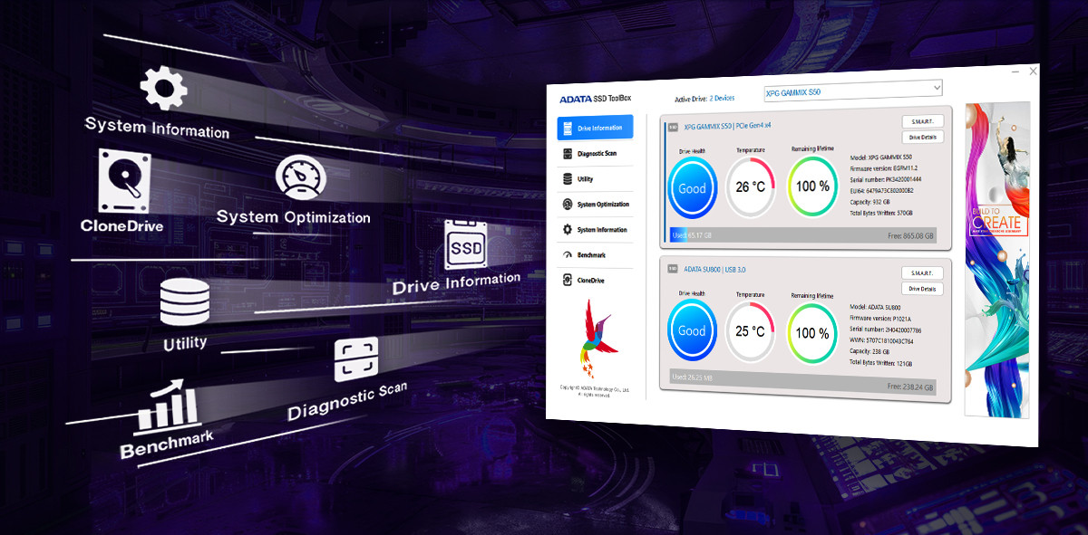 SSD disk ADATA LEGEND 860 1TB