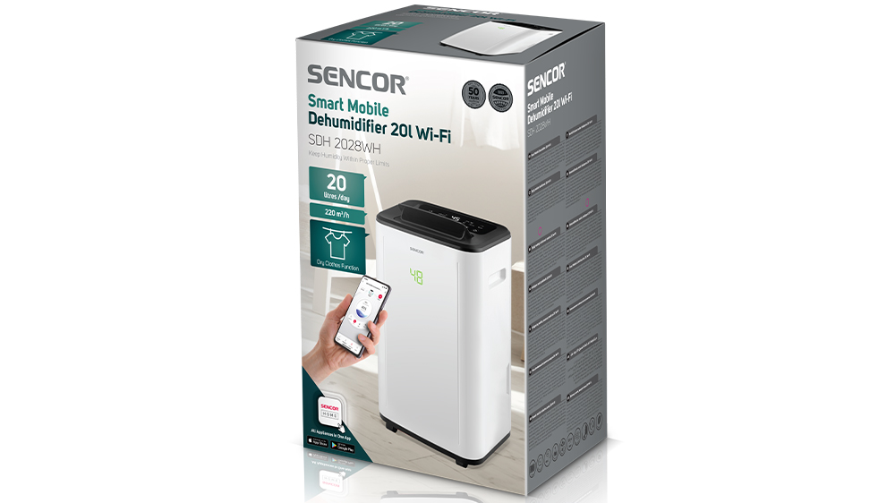 Odvlhčovač SENCOR SDH 2028WH