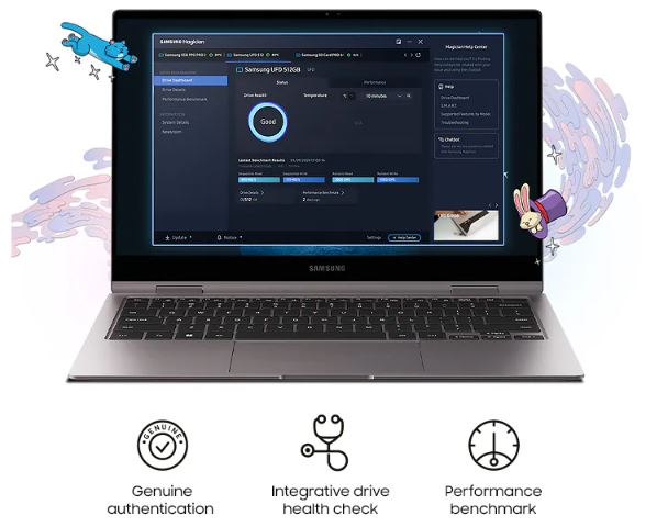 Přenosný flash disk SAMSUNG BAR Plus 128GB Champagne Silver