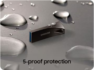Přenosný flash disk SAMSUNG BAR Plus 64GB Titan Gray