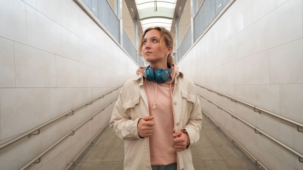 Bezdrátová sluchátka SENCOR SEP Corporate Blue