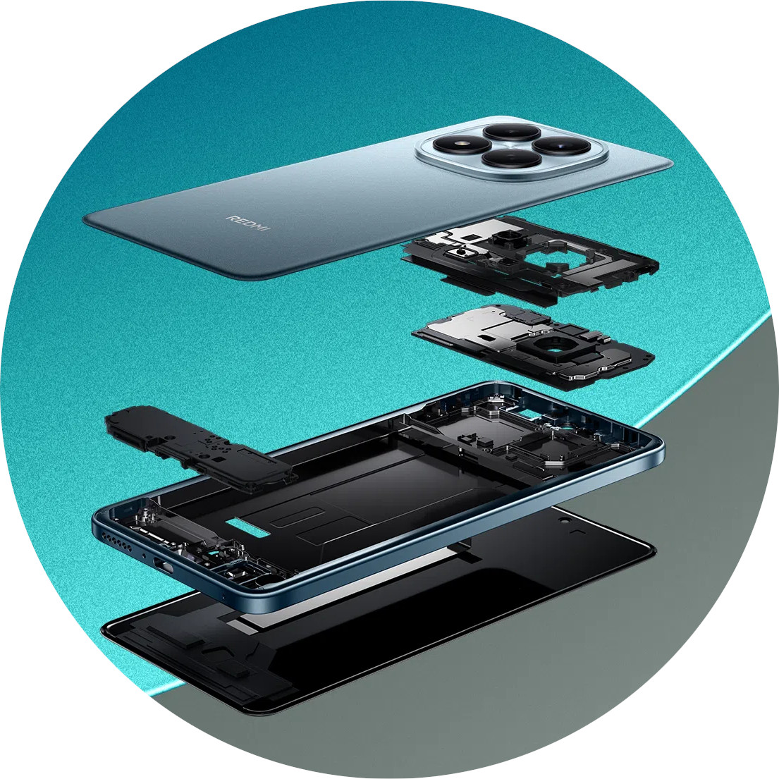 Mobilní telefon XIAOMI Redmi Note 15 Pro 8GB256GB Titanium