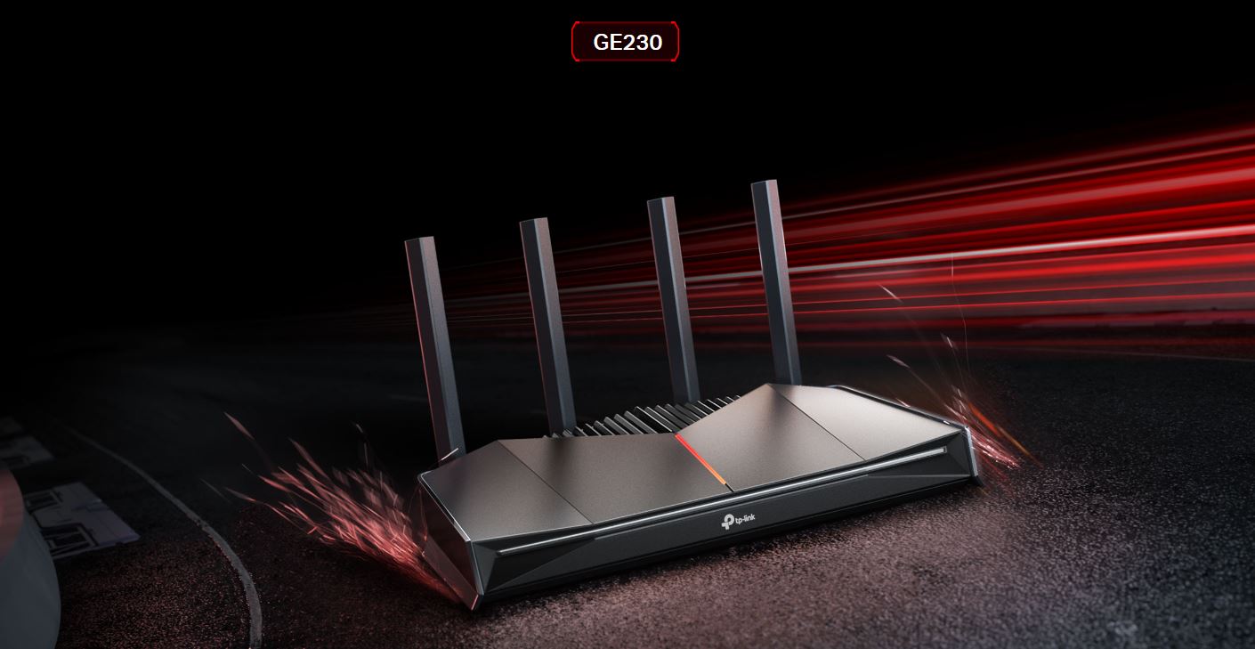 WiFi herní router TPLINK Archer GE230 BE3600 WiFi7