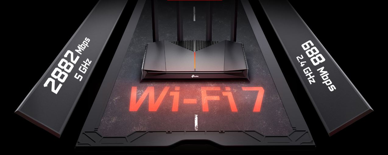 WiFi herní router TPLINK Archer GE230 BE3600 WiFi7