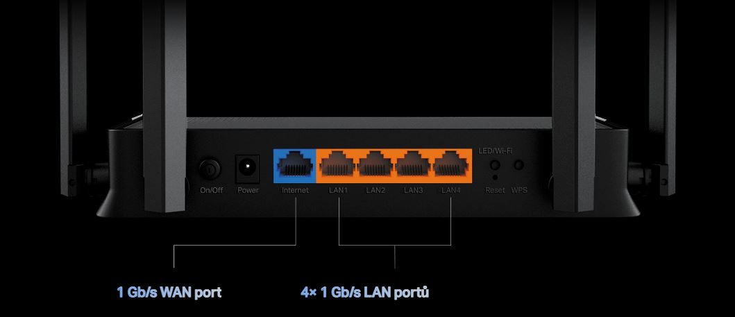 WiFi router TPLINK Archer BE220 WiFi7