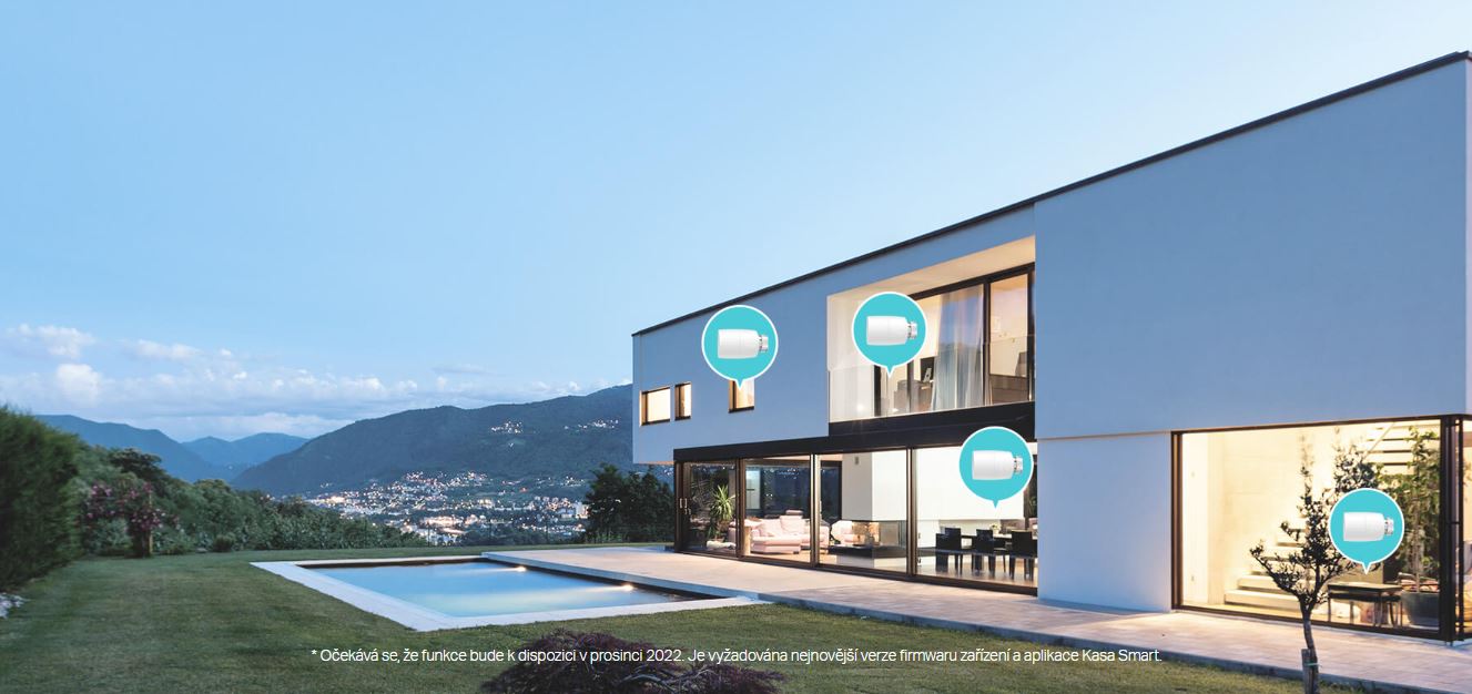 Termostatická hlavice TPLINK KE100 KIT Kasa Smart Starter Kit