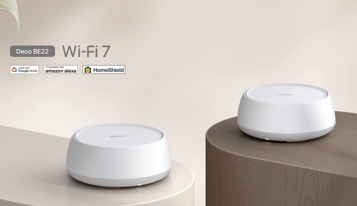 WiFi mesh systém TPLINK Deco BE222pack Wifi 7