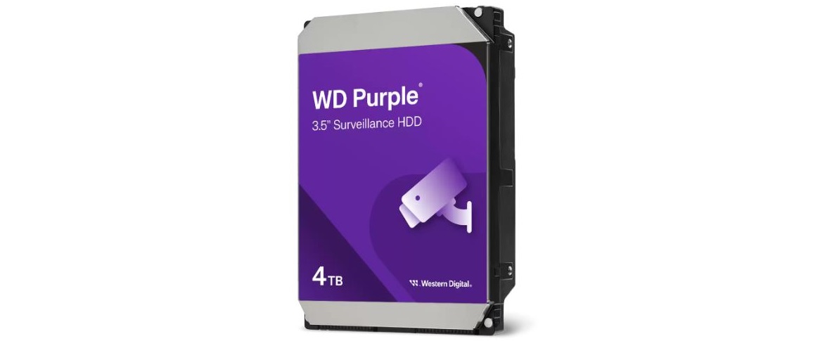 Pevný disk pro dohledové systémy WD Purple 4TB