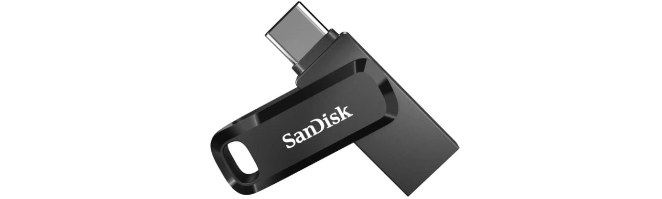 Přenosný flash disk SANDISK Ultra Dual Drive Go 1TB černá black