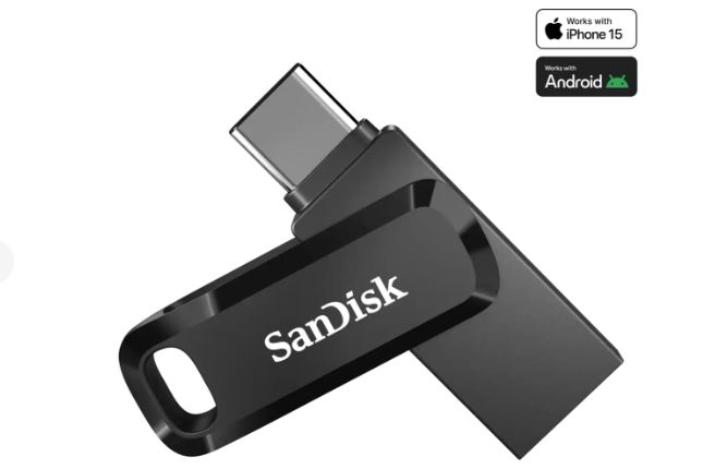 Přenosný flash disk SANDISK Ultra Dual Drive Go 64GB Absinthe Green