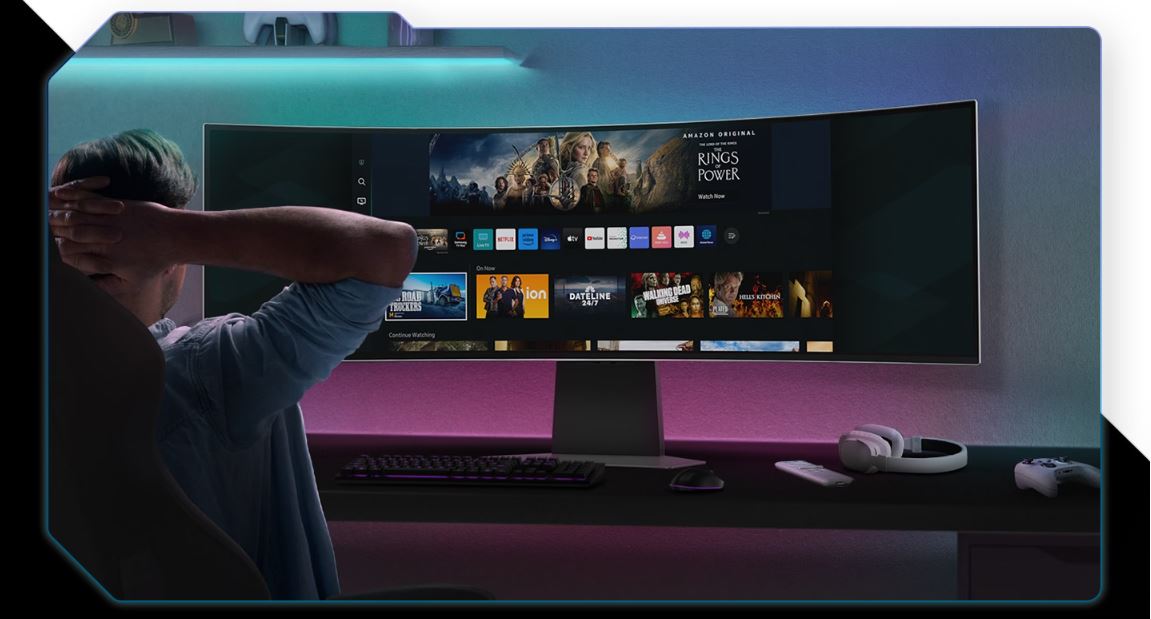 49 LCD monitor SAMSUNG Odyssey OLED G9 Smart S49CG950SU