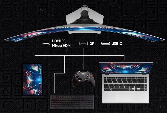 49 LCD monitor SAMSUNG Odyssey OLED G9 S49DG910SU