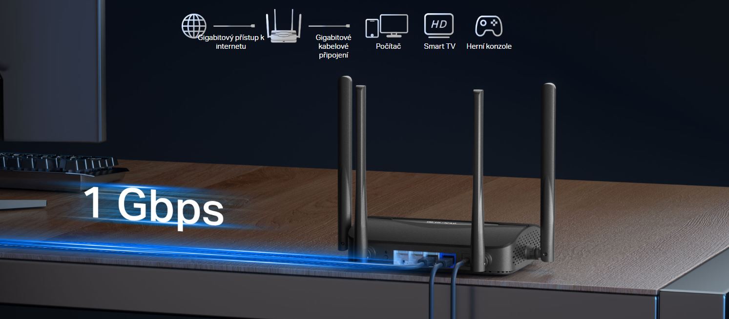 Dvoupásmový Wifi7 Router MERCUSYS MR25BE