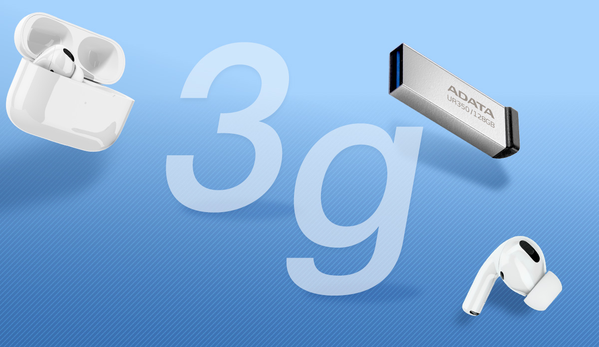 Přenosný flash disk ADATA UR350 32GB černá