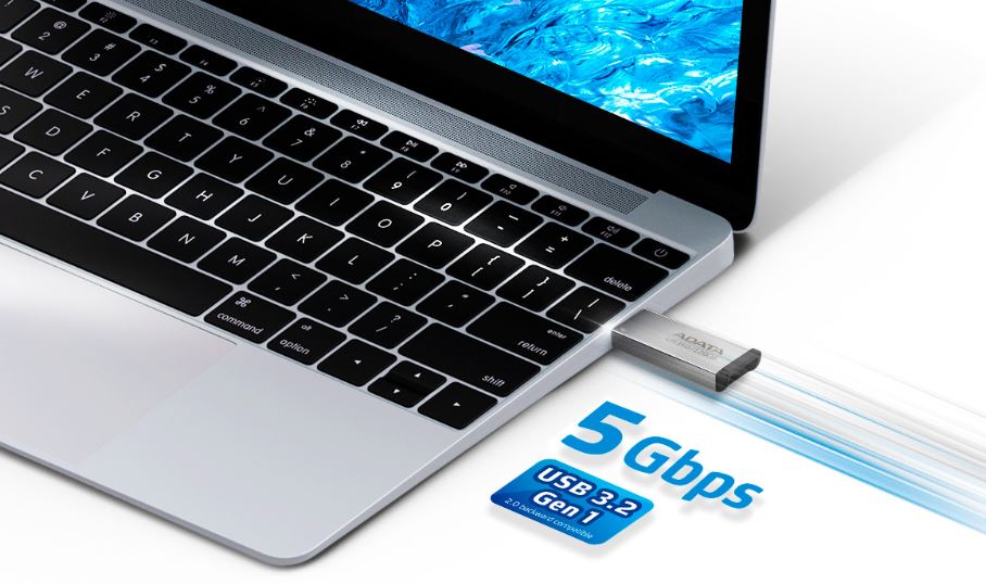 Přenosný flash disk ADATA UR350 256GB černá