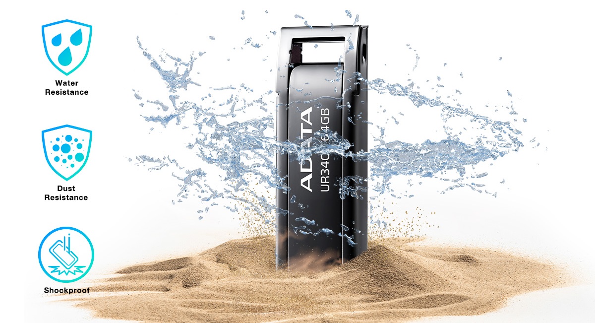 Přenosný flash disk ADATA UR340 64GB USB 32