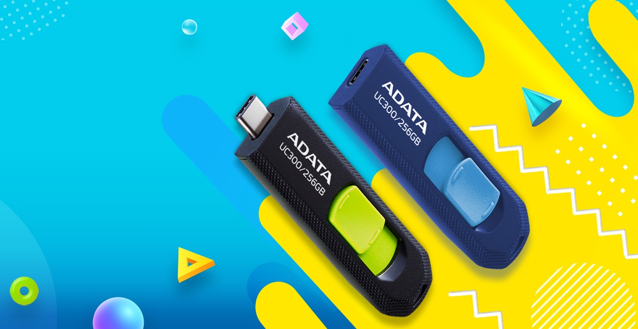 Přenosný flash disk ADATA UC300 128GB USB 32
