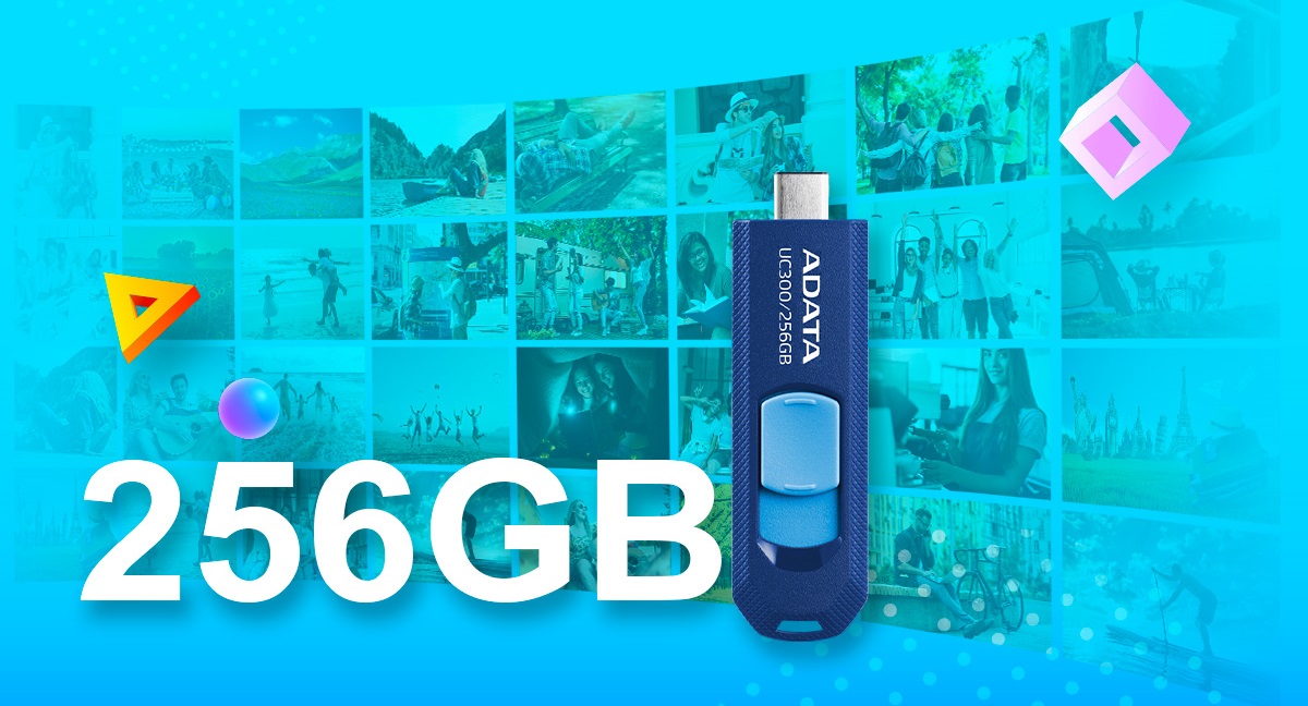 Přenosný flash disk ADATA UC300 128GB USB 32