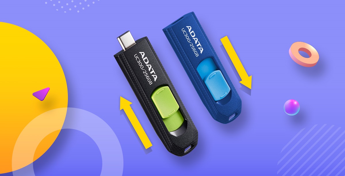 Přenosný flash disk ADATA UC300 128GB USB 32