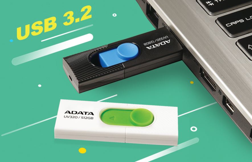 Přenosný flash disk ADATA UV320 256GB USB 32