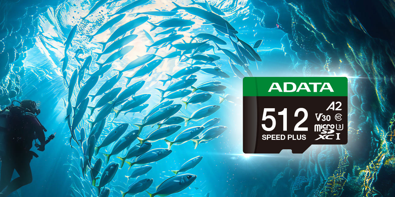 Paměťová karta ADATA Speed Plus MicroSDXC 512GB