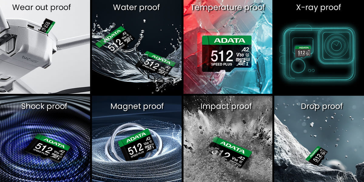 Paměťová karta ADATA Speed Plus MicroSDXC 512GB