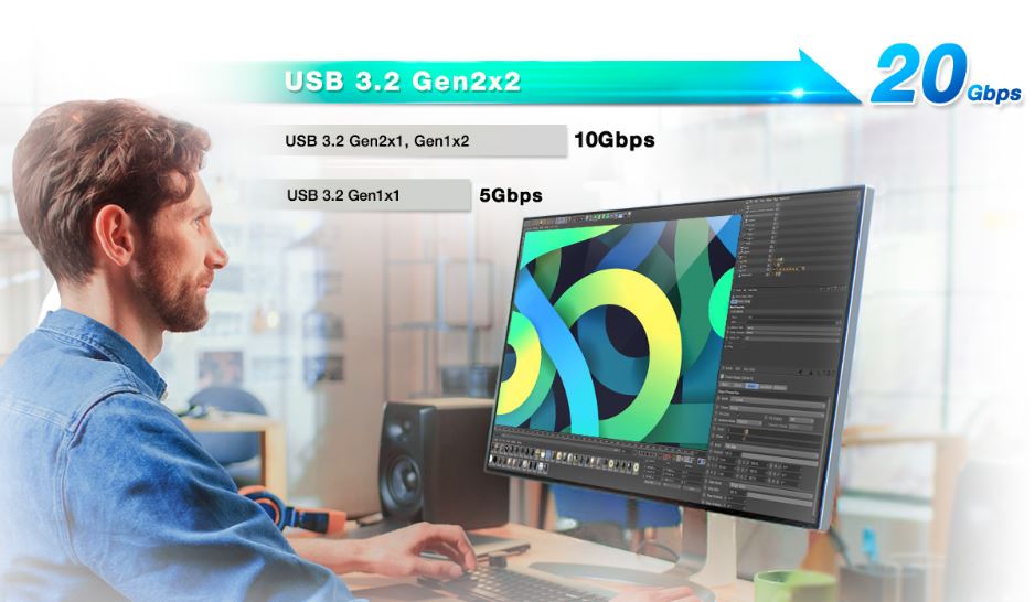 Externí SSD disk ADATA Elite SE880 500GB modrá