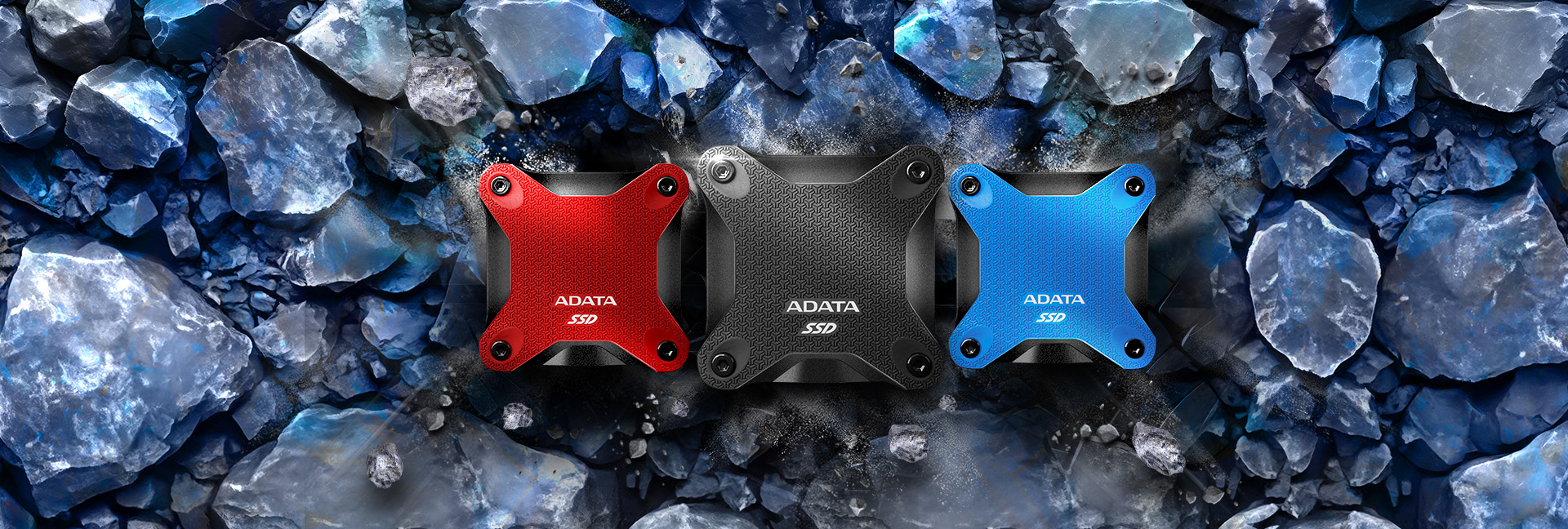 Externí SSD disk ADATA SD620 512GB červená